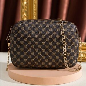 Mini graphic crossbody bag